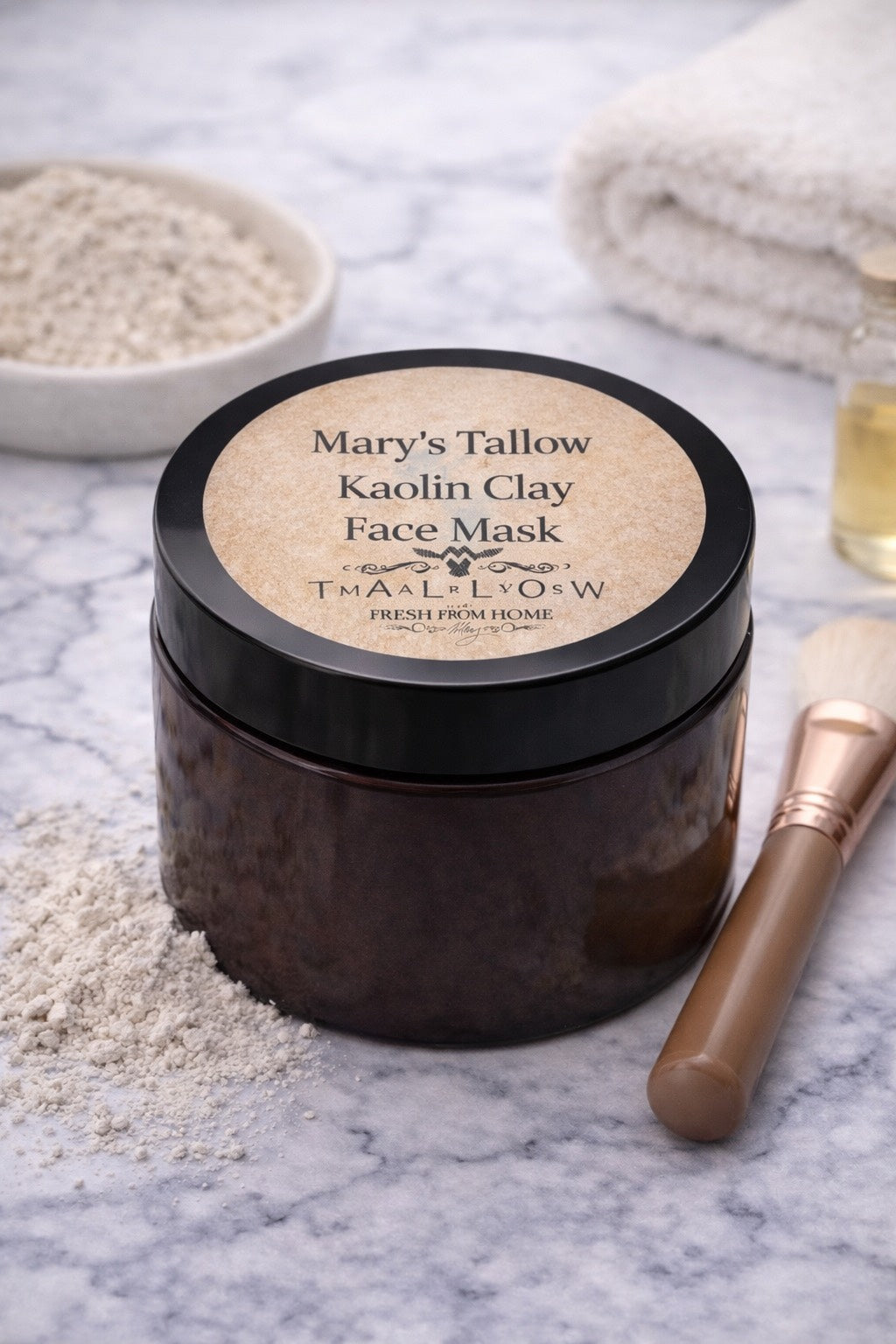 Tallow Kaolin Clay face mask