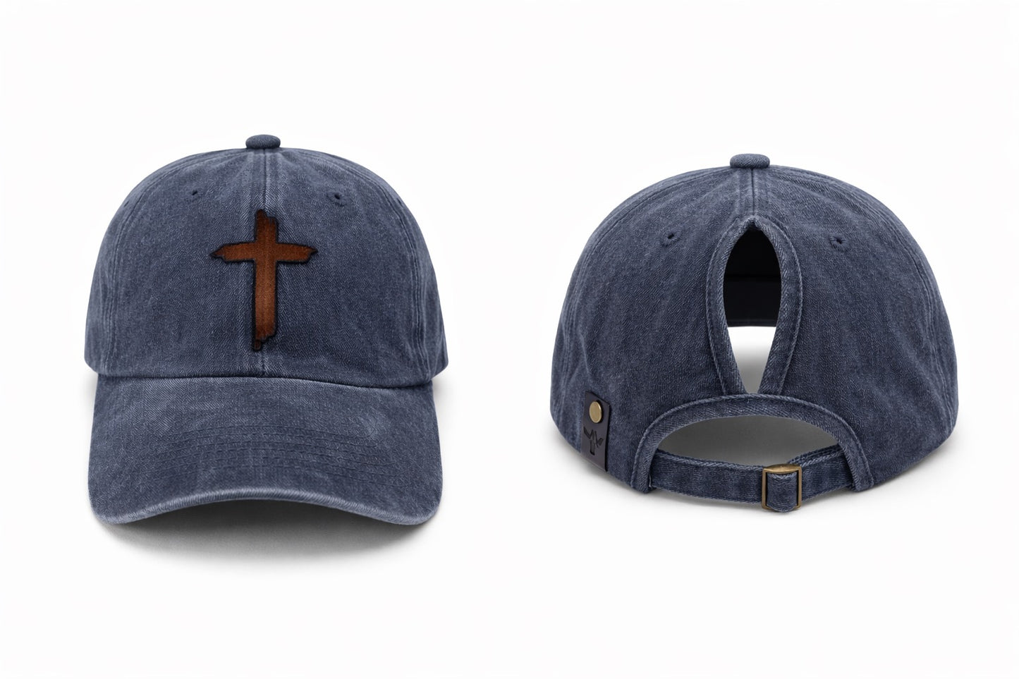 Women's baseball ponytail hat