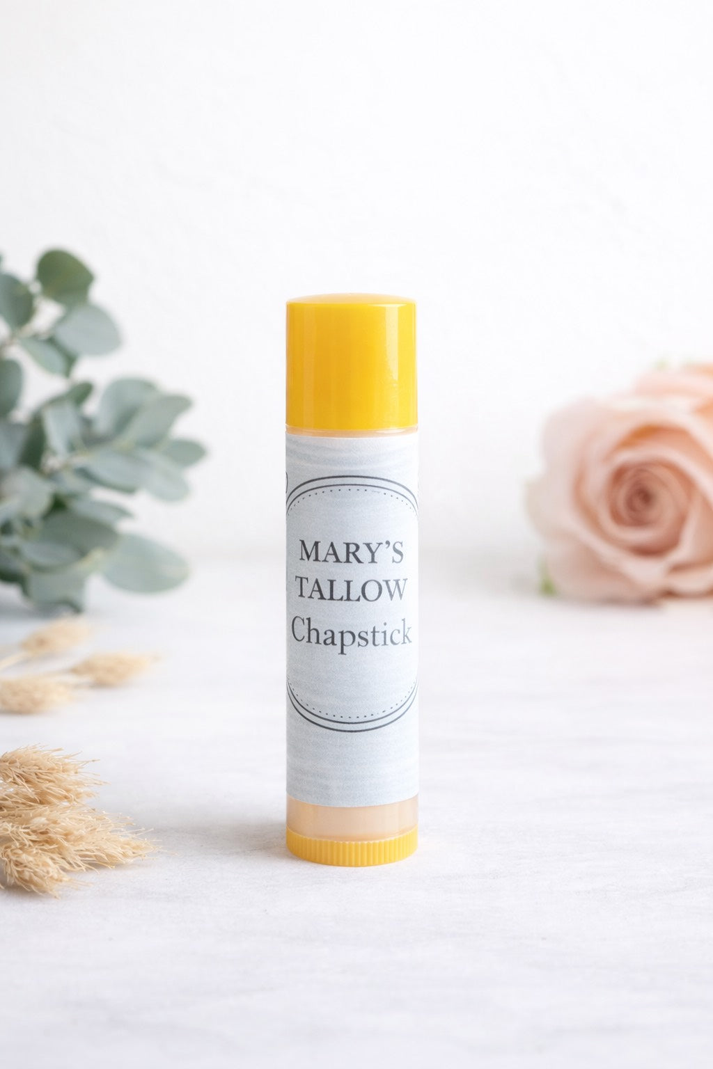 Tallow chapstick