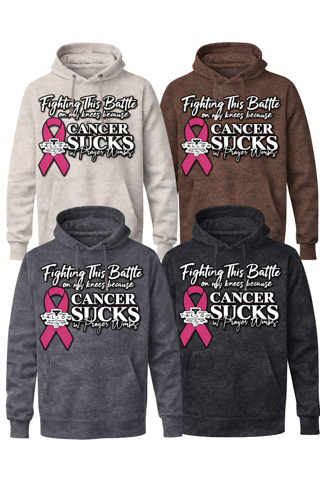 “Cancer sucks” hoodie READ description before ordering please.