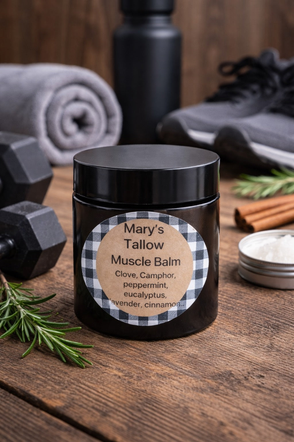 Tallow Muscle rub