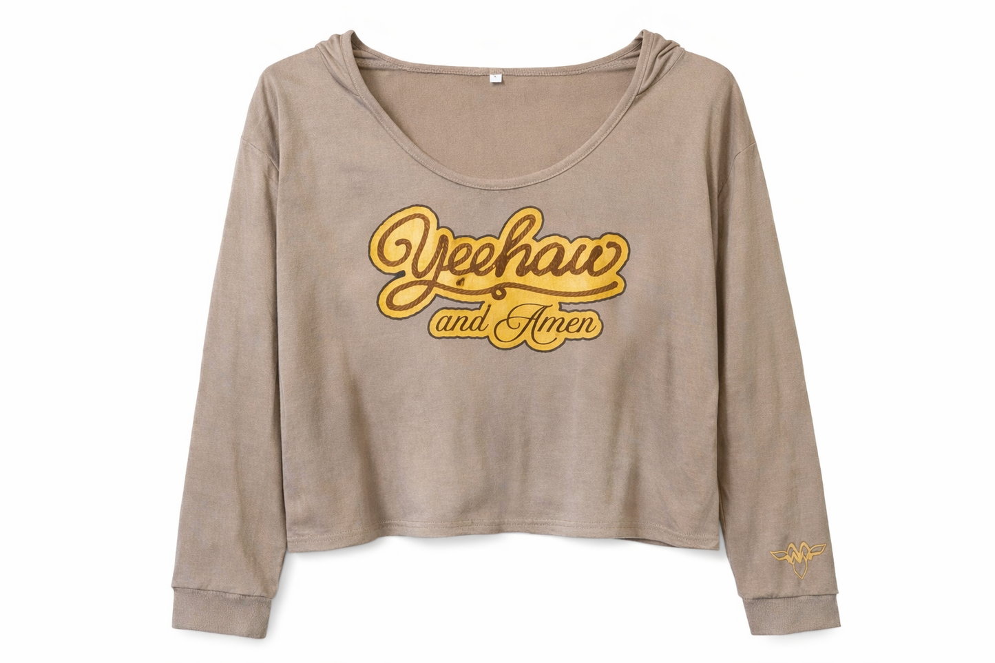 T-shirt hoodie “Yeehaw and Amen”