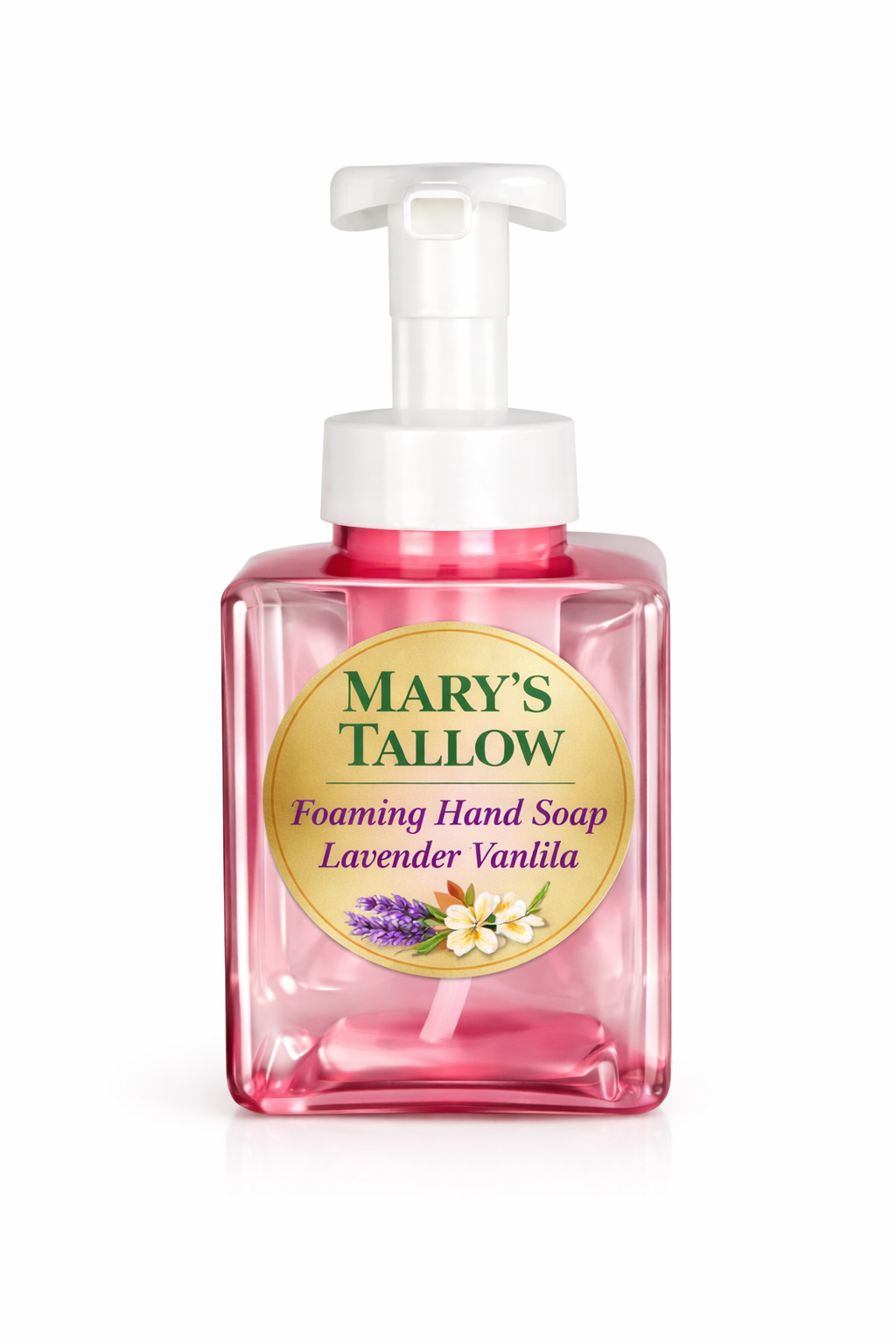 Tallow Lavender Vanilla foaming hand soap